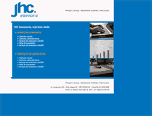Tablet Screenshot of jhcassessoria.com.br